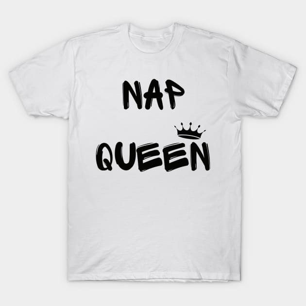 nap queen T-Shirt by mdr design